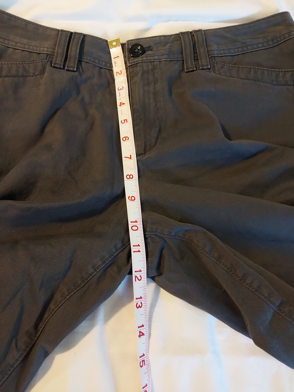 Eddie Bauer Women's Black Canvas Outdoor Trail Hiking Shorts Size 10 - Picture 7 of 11